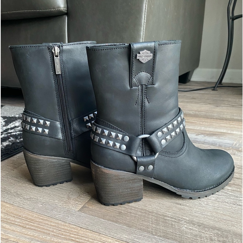Authentic Harley Davidson riding boots